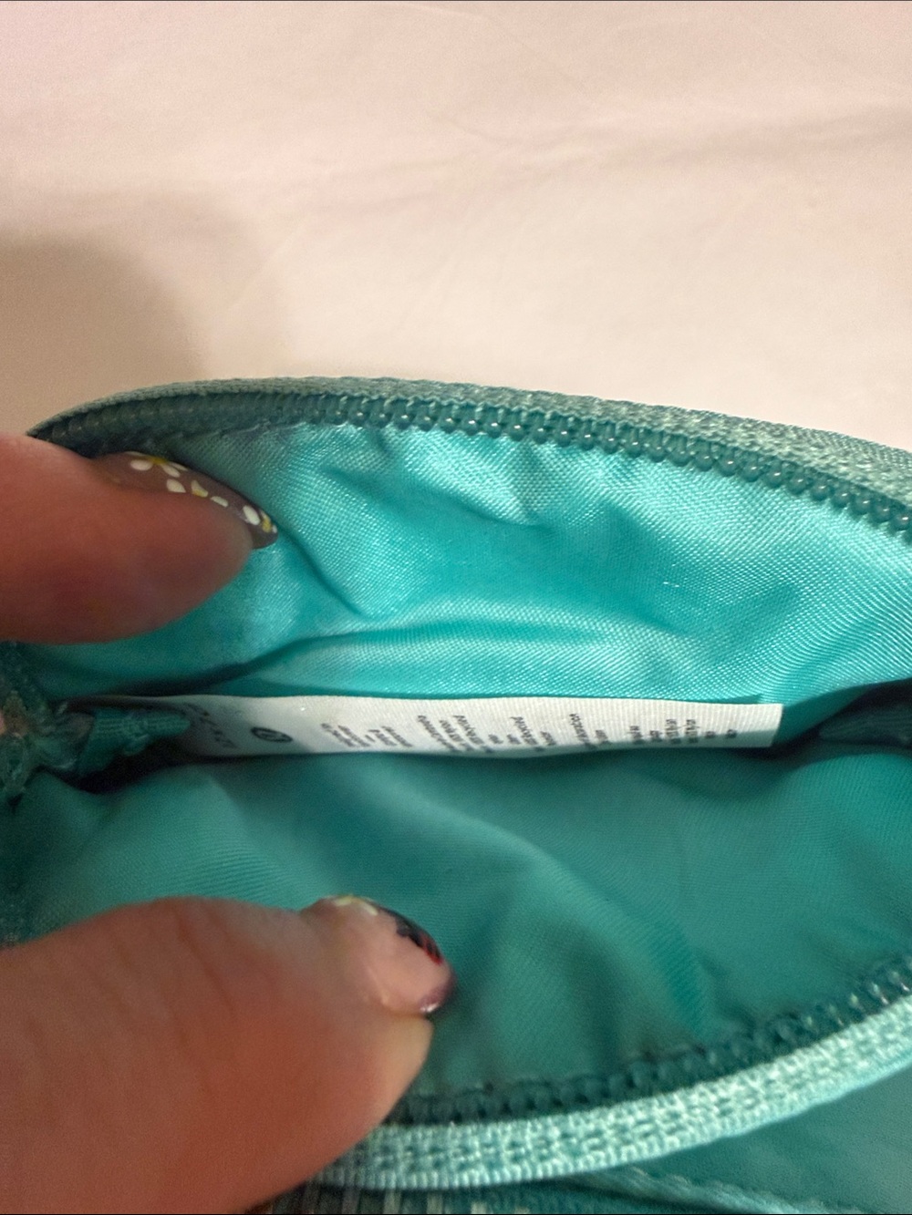 Lululemon Dual Pouch Wristlet in Teal - Picture 7 of 11